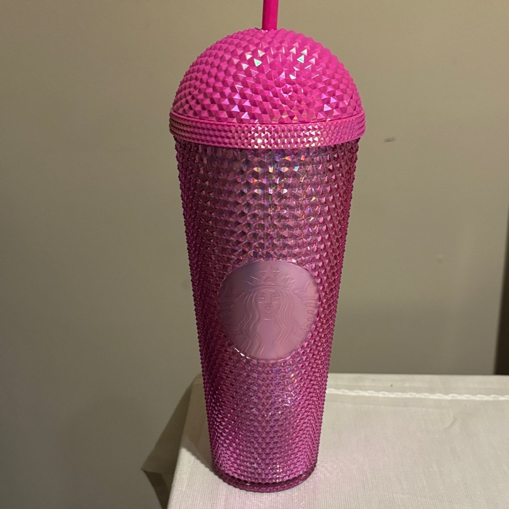 Starbucks Radiant Pink Textured Tumbler